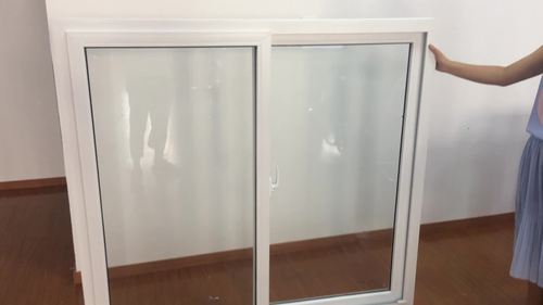 上海明夷塑钢门窗 88塑钢覆膜推拉窗 厂家定制隔热防虫推拉窗